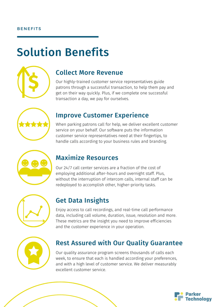 Solution Benefits